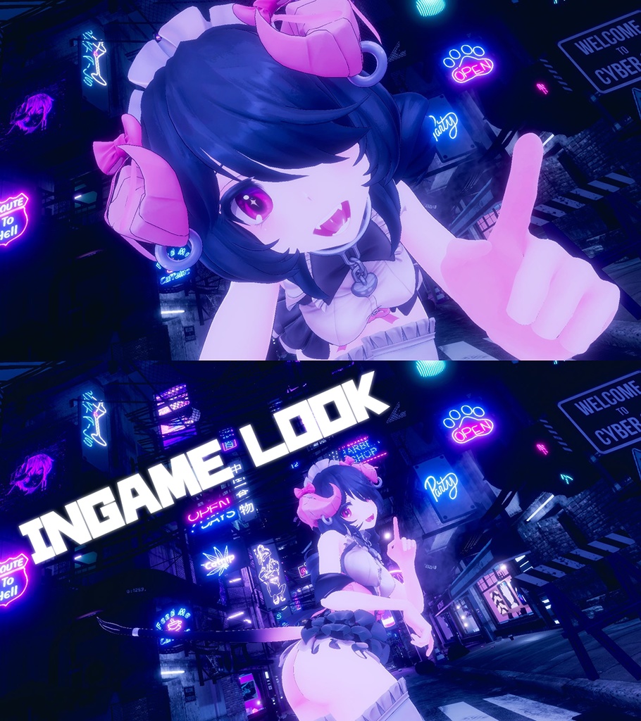  [３Dモデル]ホーニーサキュバスメイドちゃん [アバター] [VRC] - とりにゃん - 7/7