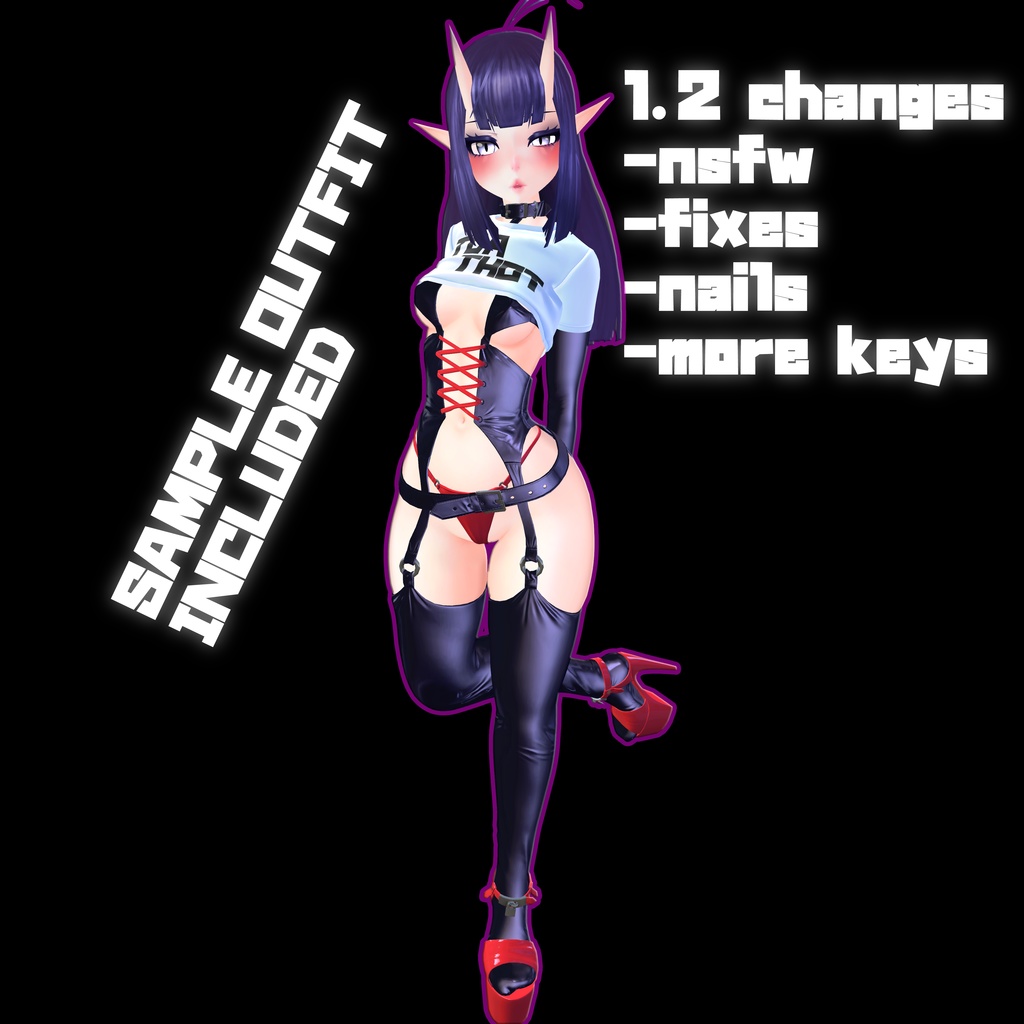 [ENG][SOURCE MODEL] TORIBASE - とりにゃん - 6/6