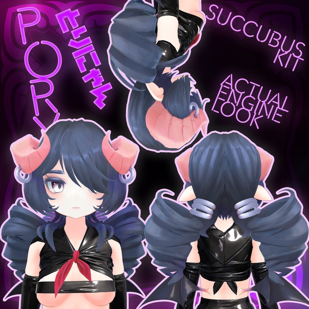 [PORYBASE]Succubus conversion kit - とりにゃん - BOOTH