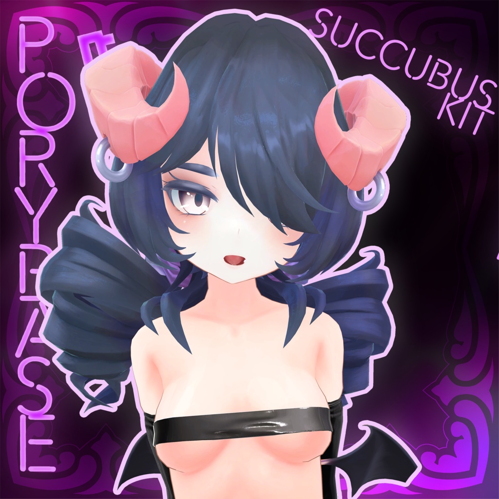PORYBASE]Succubus conversion kit - とりにゃん - BOOTH