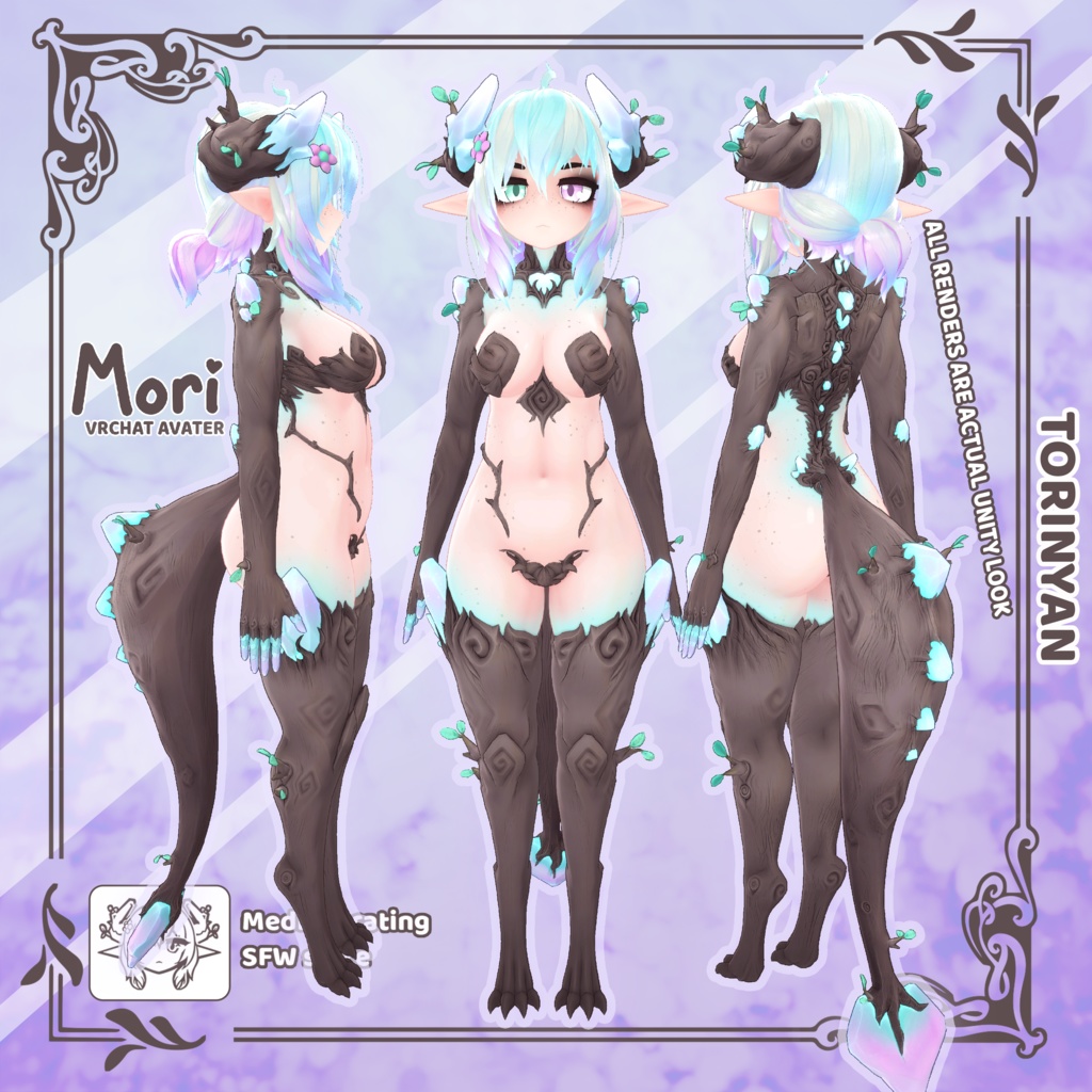 [３Dモデル] Mori [ 森 ] [アバター] [VRC]