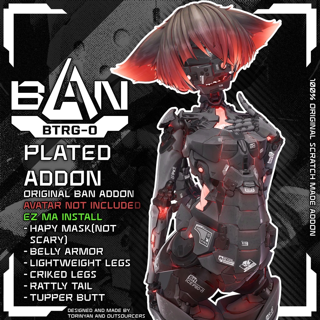 BAN - Plated Menace Set [Torinyan]