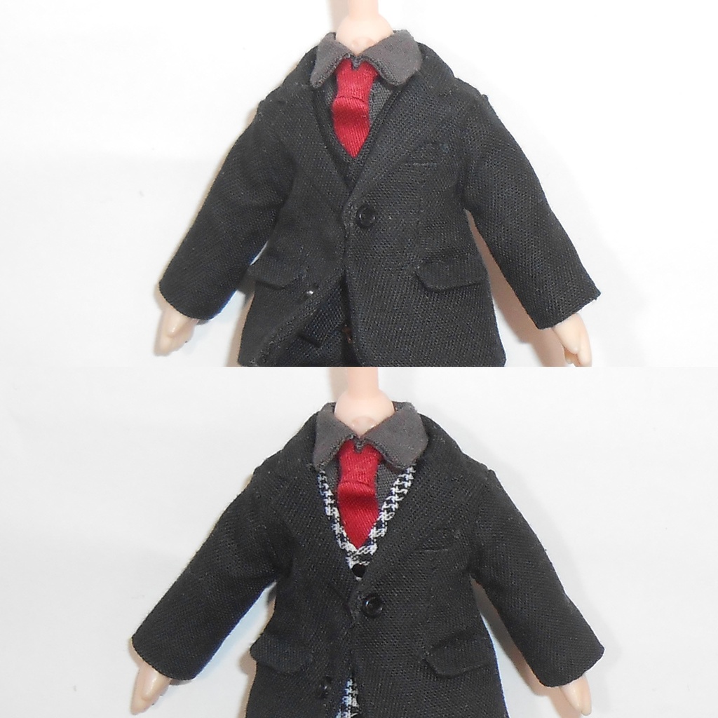 ねんどろいどどーる用 スーツセット 前閉じ