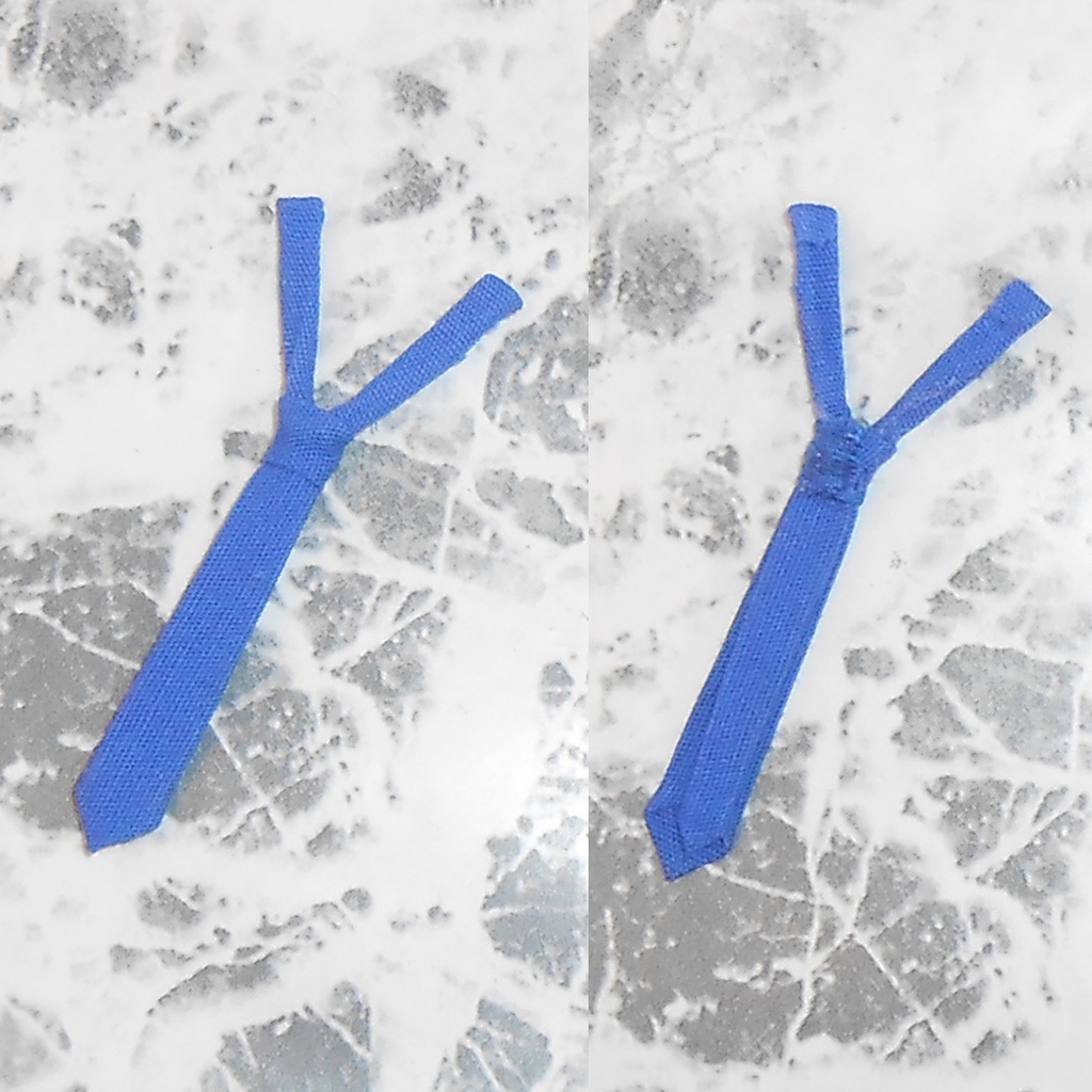 オビツ11 ねんどろいどどーる用 シンプルカラーネクタイ