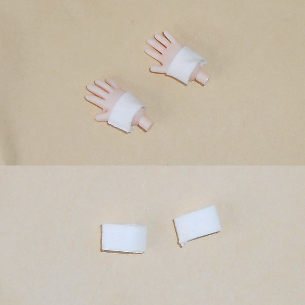 オビツ11用 前とじ学ランセット 黒 白 2種 ハンドメイド