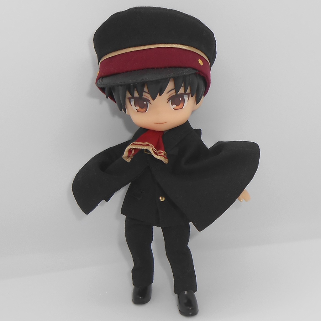 ねんどろいどどーる ねんどろいど用  帽子 学帽 黒 白 金ライン 9種