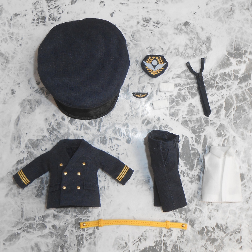 ねんどろいどどーる パイロットスーツセット 機長用 副操縦士用