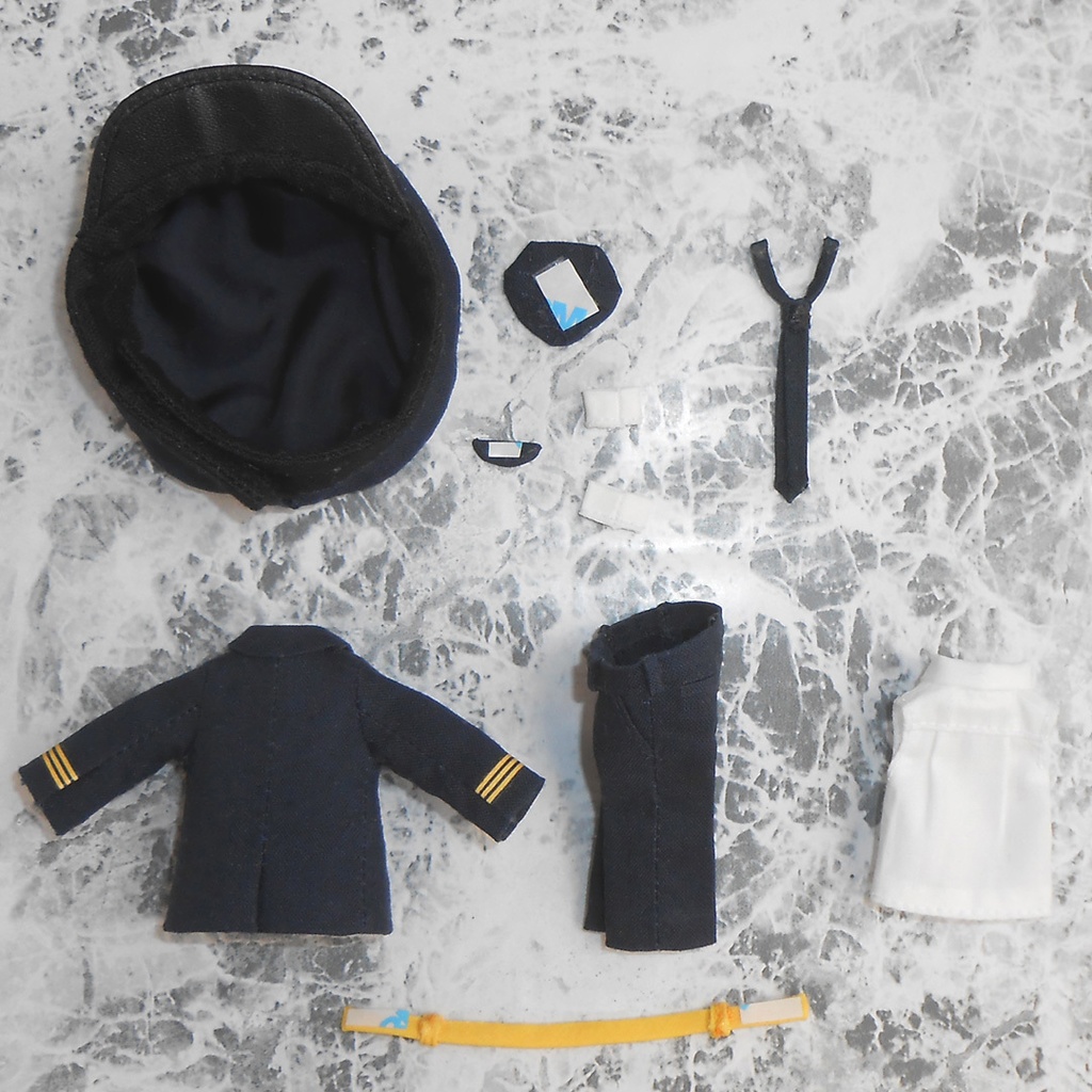 ねんどろいどどーる パイロットスーツセット 機長用 副操縦士用