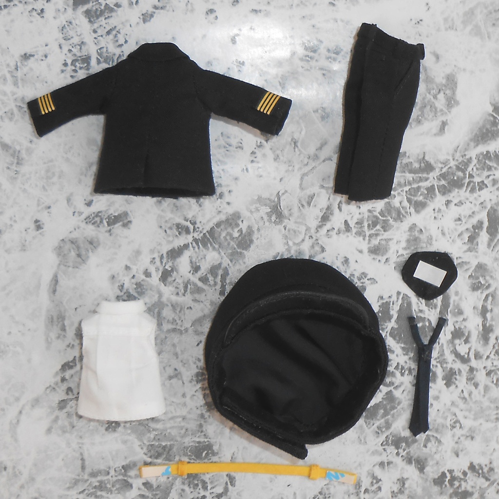 ねんどろいどどーる パイロットスーツセット 機長用 副操縦士用