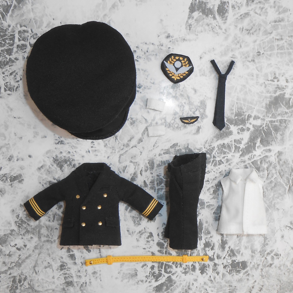 ねんどろいどどーる パイロットスーツセット 機長用 副操縦士用