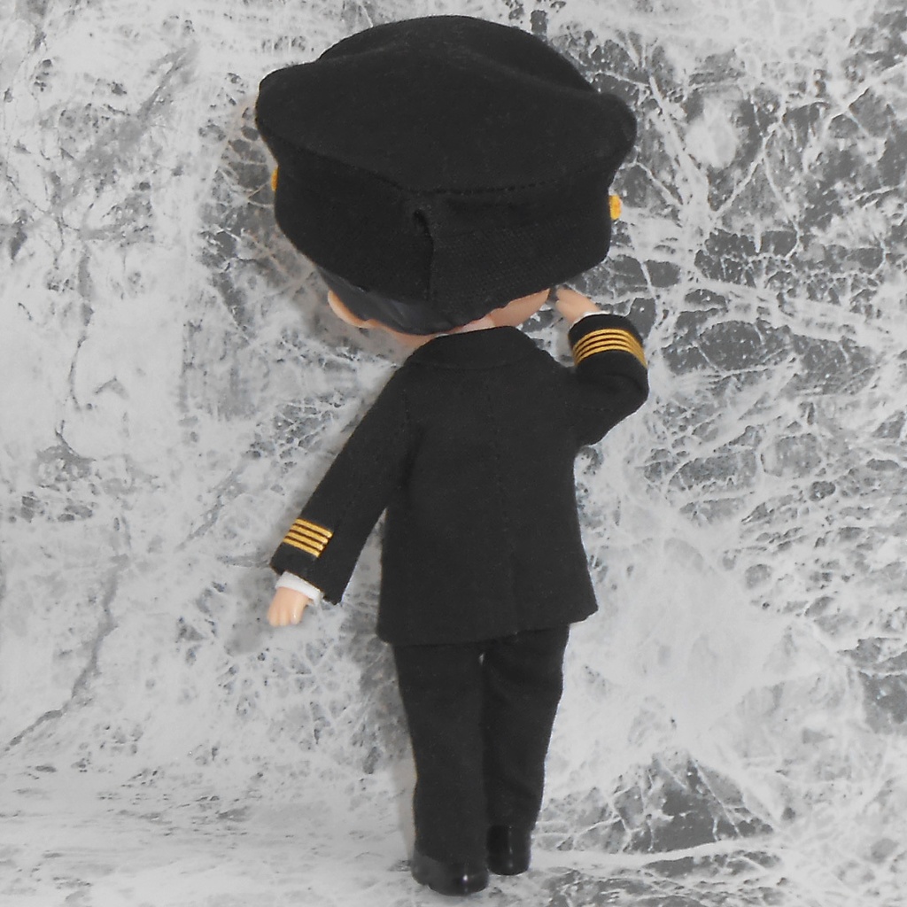 ねんどろいどどーる パイロットスーツセット 機長用 副操縦士用
