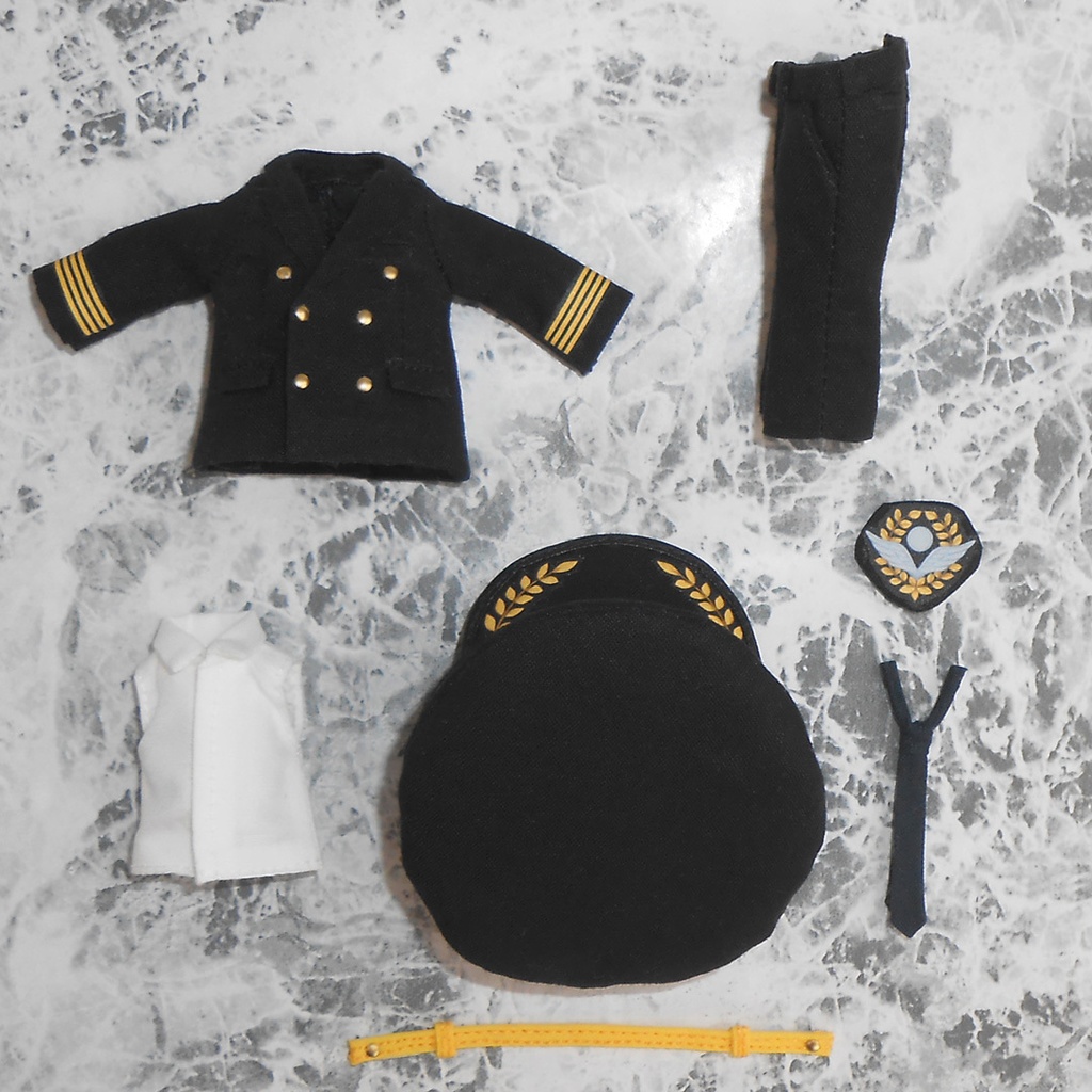 ねんどろいどどーる パイロットスーツセット 機長用 副操縦士用