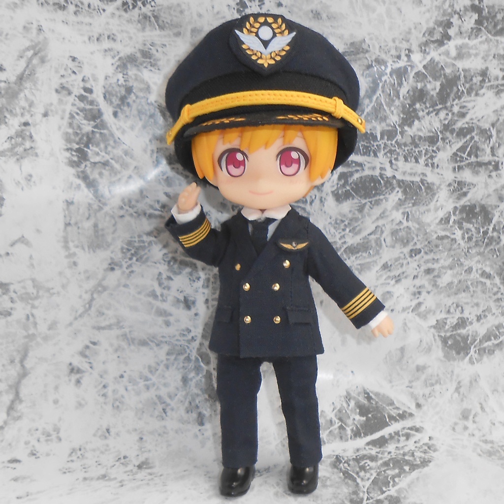 ねんどろいどどーる パイロットスーツセット 機長用 副操縦士用