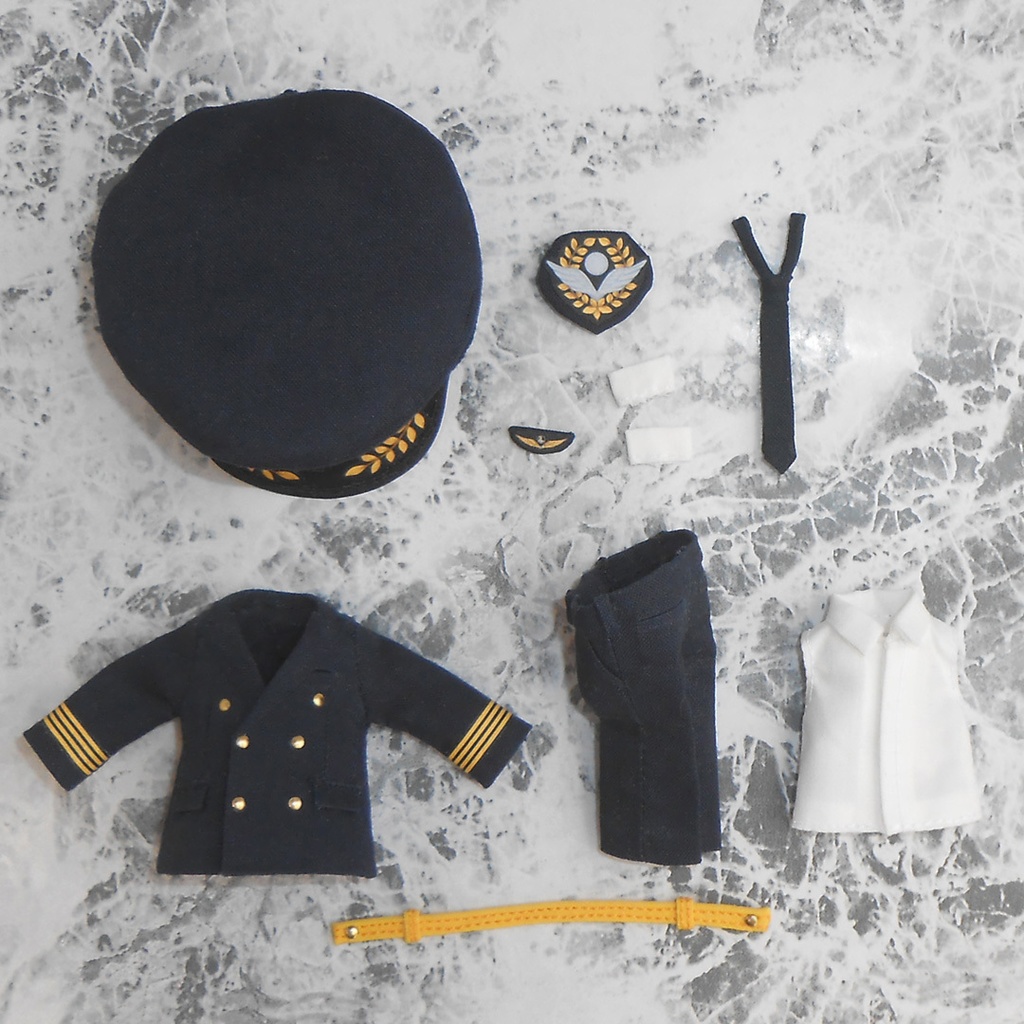 ねんどろいどどーる パイロットスーツセット 機長用 副操縦士用