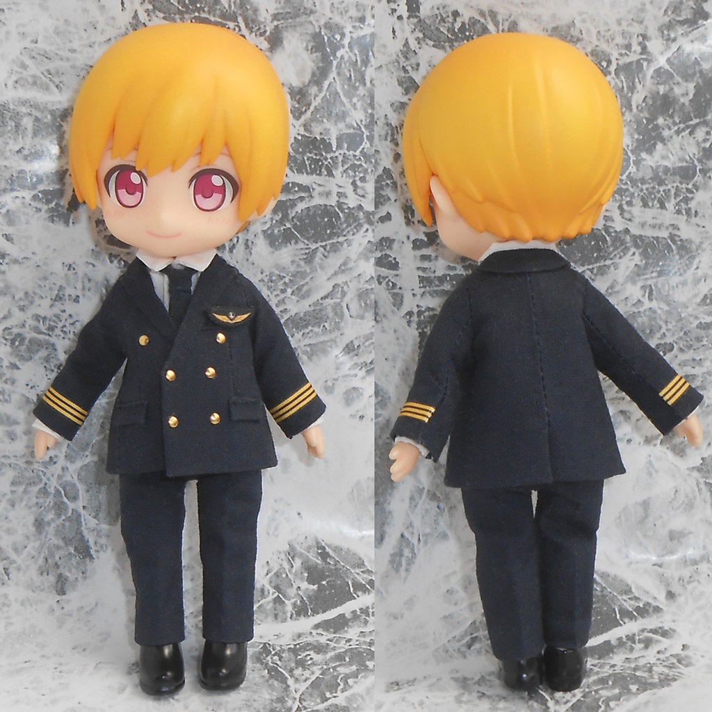 ねんどろいどどーる パイロットスーツセット 機長用 副操縦士用