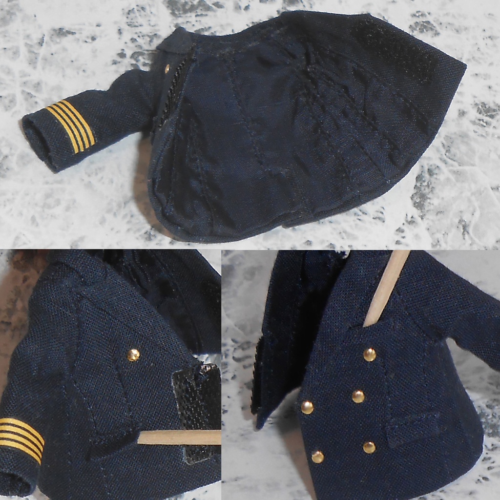 ねんどろいどどーる パイロットスーツセット 機長用 副操縦士用