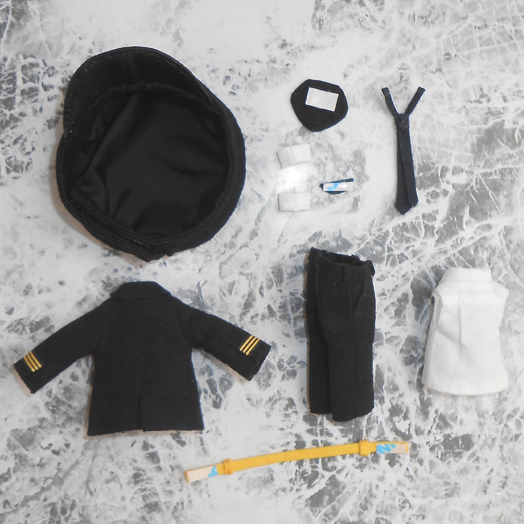 ねんどろいどどーる パイロットスーツセット 機長用 副操縦士用