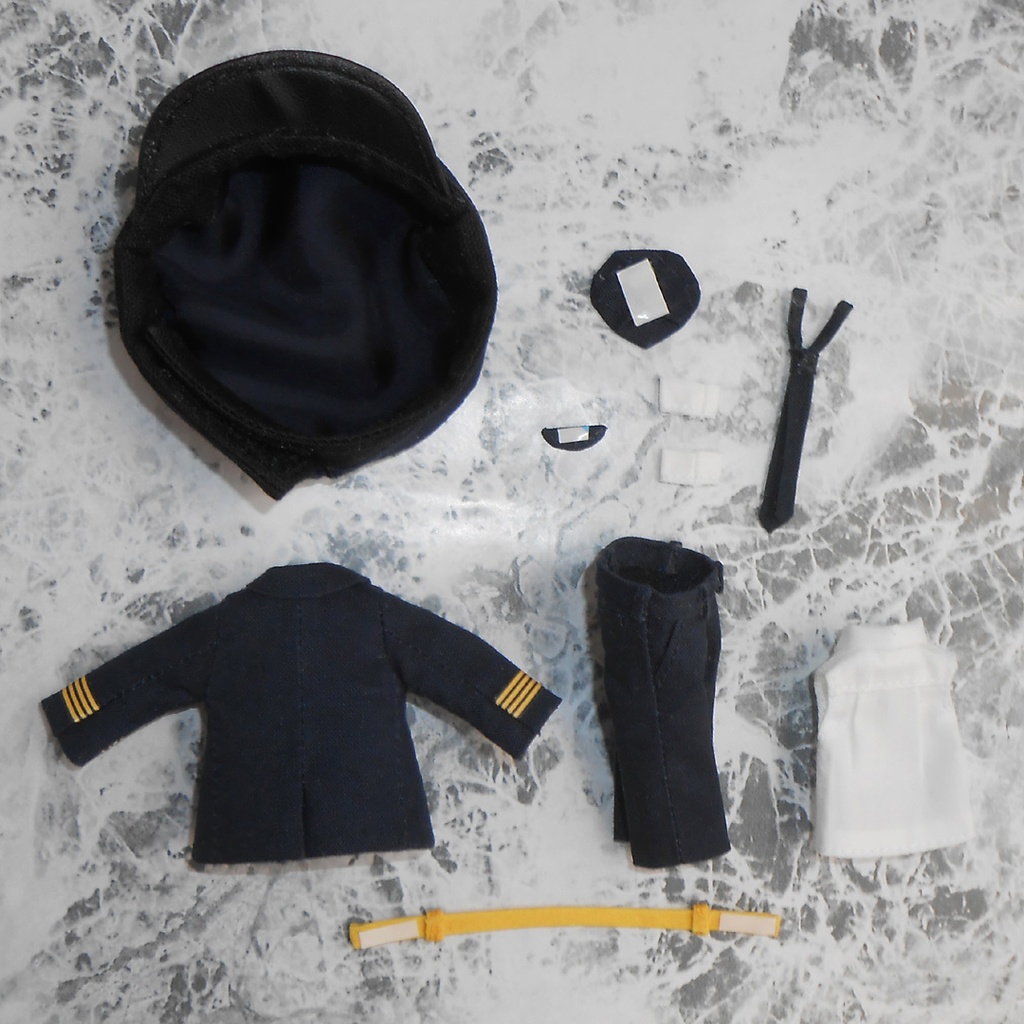 ねんどろいどどーる パイロットスーツセット 機長用 副操縦士用