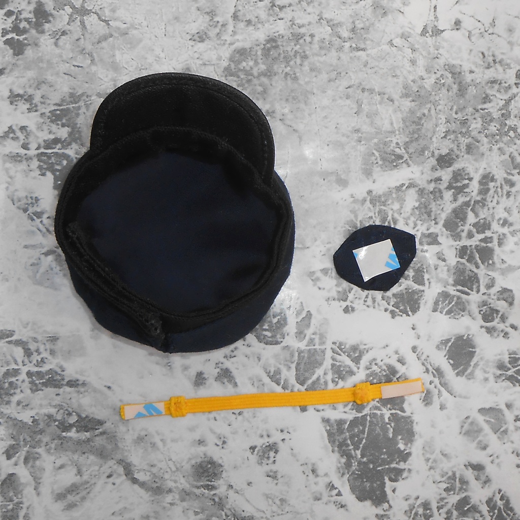 ねんどろいどどーる 【身長調整用】 パイロットスーツセット 機長服 ハンドメイド