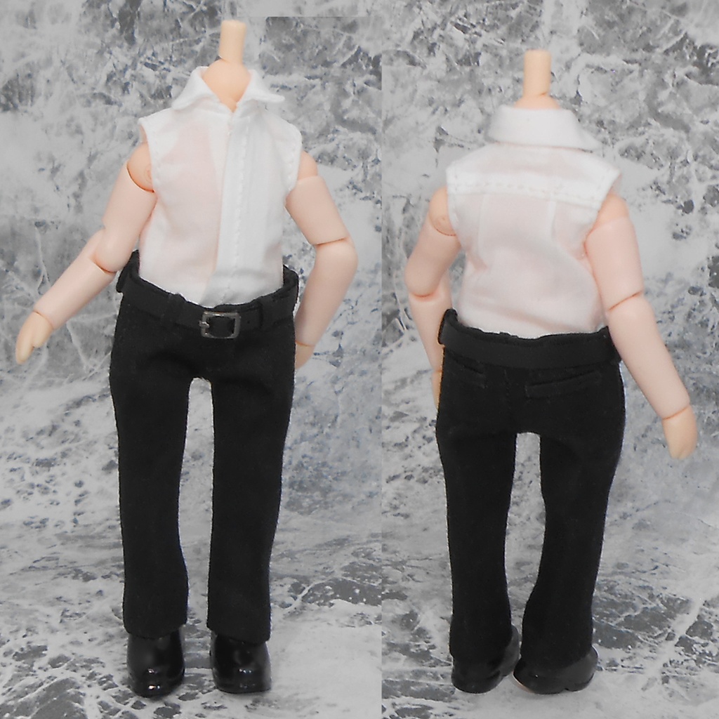 ねんどろいどどーる 【身長調整用】 パイロットスーツセット 機長服 ハンドメイド