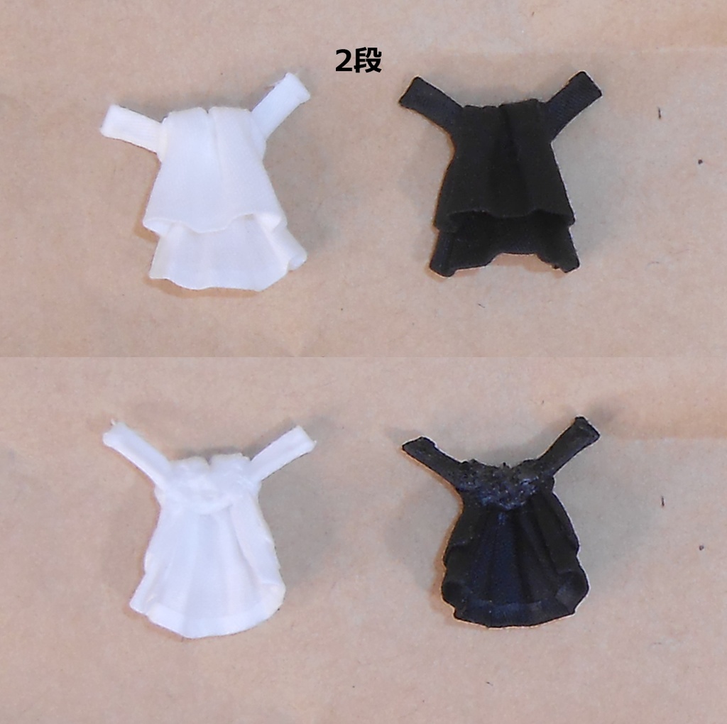 オビツ11 ねんどろいどどーる用 ジャボタイ アスコットタイ フリルタイ ハンドメイド