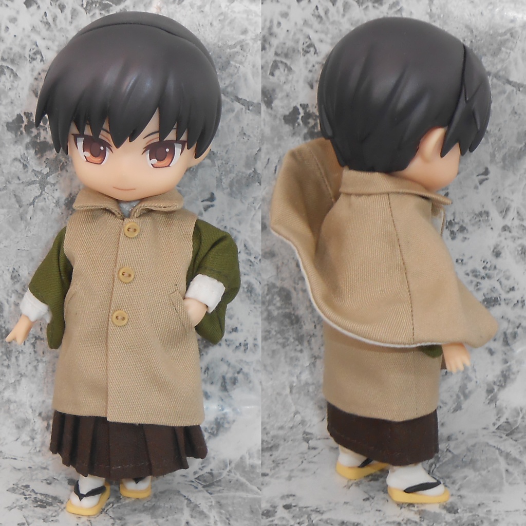 ねんどろいどどーる オビツ11用 トンビコート インバネスコート 4種 ハンドメイド