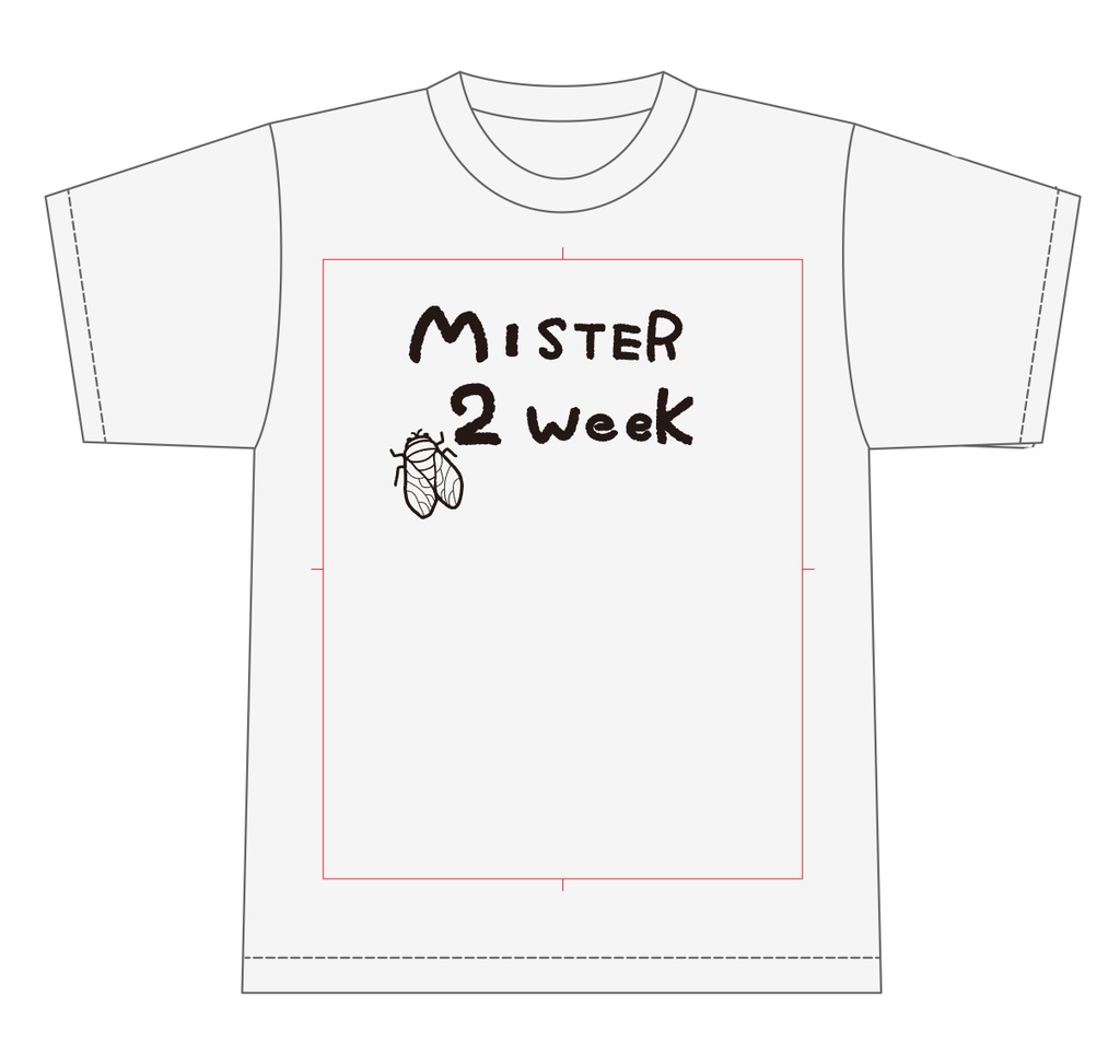 ひと夏のきらめき MISTER2WeeK ビッグTシャツ