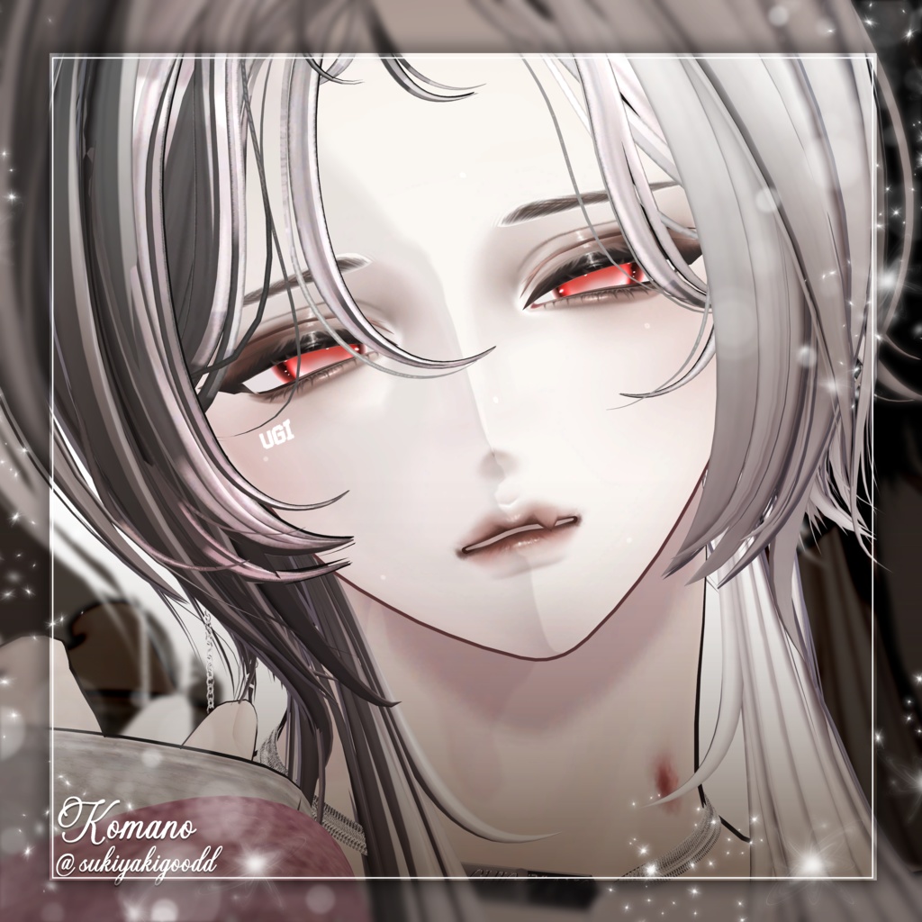 ✨SALE✨ 【 3 Men Avatars 】 Cozy Night makeup texture / Huwamon X Chic Blanc Collaboration