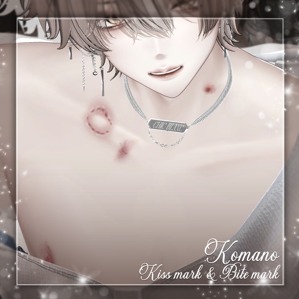 ✨SALE✨ 【 3 Men Avatars 】 Cozy Night makeup texture / Huwamon X Chic Blanc Collaboration