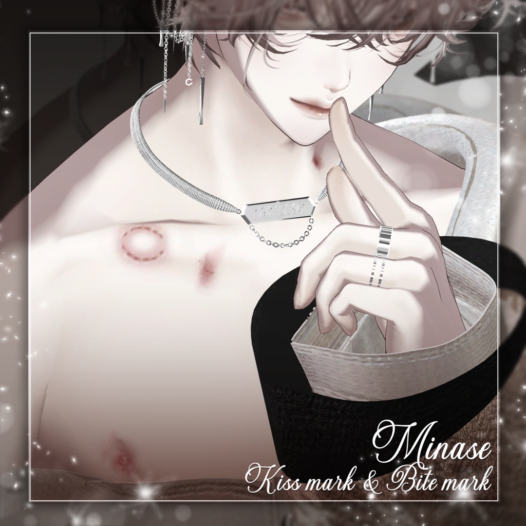 ✨SALE✨ 【 3 Men Avatars 】 Cozy Night makeup texture / Huwamon X Chic Blanc Collaboration