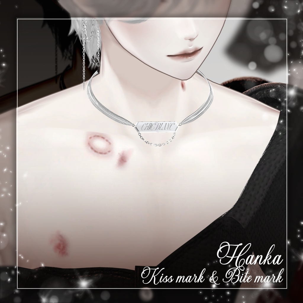 ✨SALE✨ 【 3 Men Avatars 】 Cozy Night makeup texture / Huwamon X Chic Blanc Collaboration