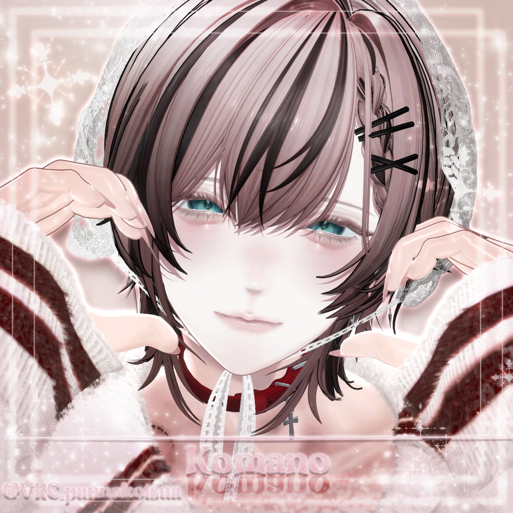 【 3 Men Avatars 】 Snow Cotton makeup texture