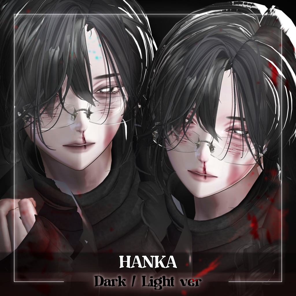 ✨SALE✨【 3 Men Avatars 】🖤Bleed Me Soft🖤 makeup texture (2 TYPES)