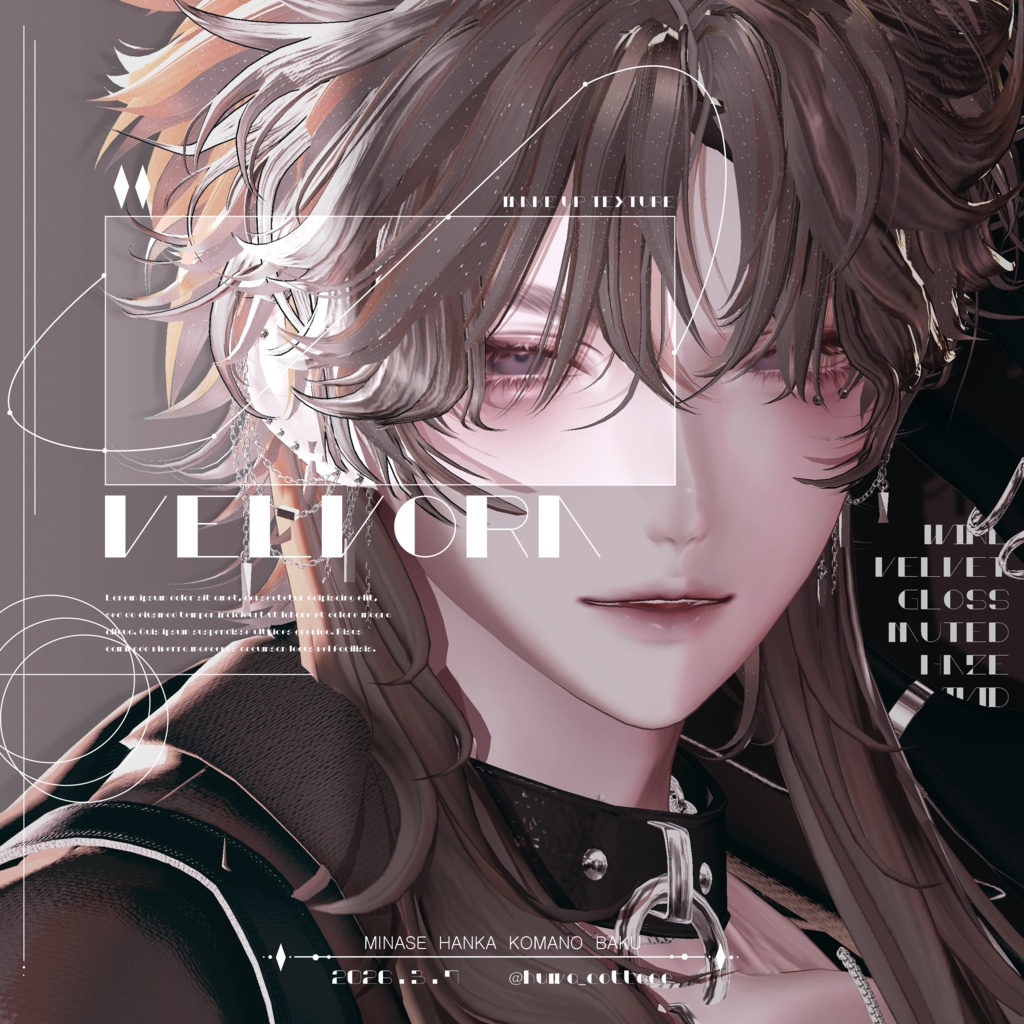 【 𝟒 𝐌𝐞𝐧 𝐀𝐯𝐚𝐭𝐚𝐫𝐬 】 𝐕𝐄𝐋𝐕𝐎𝐑𝐀 𝐦𝐚𝐤𝐞𝐮𝐩 𝐭𝐞𝐱𝐭𝐮𝐫𝐞