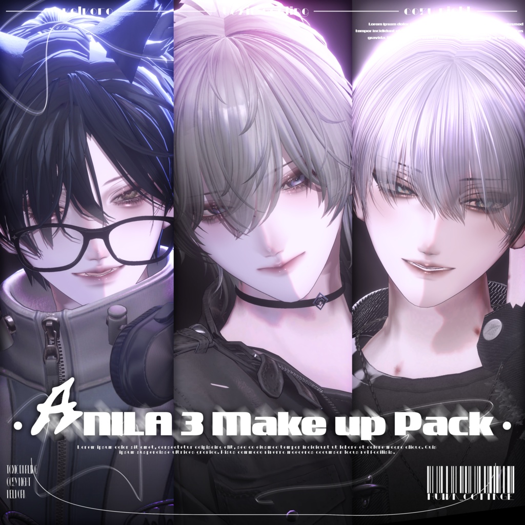 ✨SALE✨ 【 アニラ｜𝐀𝐧𝐢𝐥𝐚  】 𝟑 𝐌𝐀𝐊𝐄 𝐔𝐏 𝐒𝐄𝐓 𝐏𝐀𝐂𝐊