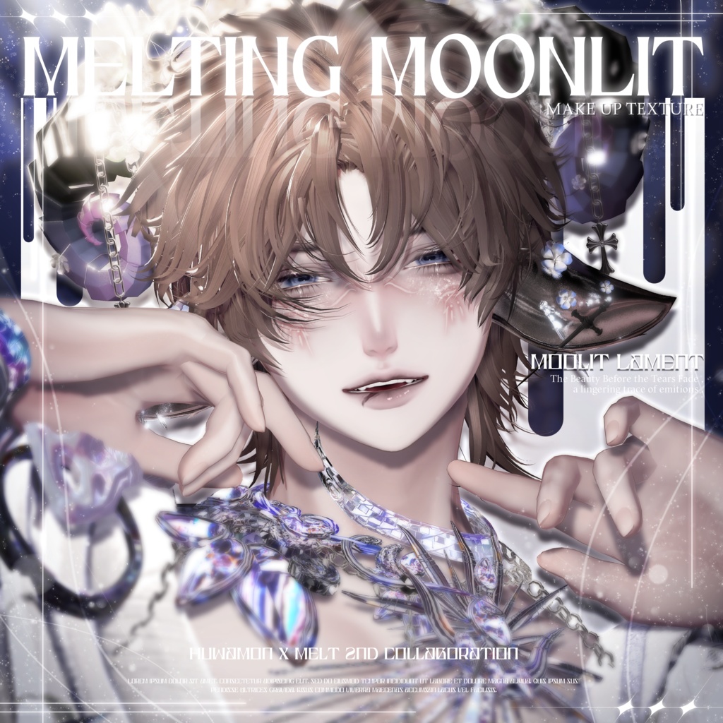 ✨SALE✨【 𝟓 𝐌𝐞𝐧 𝐀𝐯𝐚𝐭𝐚𝐫𝐬 】 𝐌𝐄𝐋𝐓𝐈𝐍𝐆 𝐌𝐎𝐎𝐋𝐈𝐓 𝐌𝐚𝐤𝐞 𝐮𝐩 𝐭𝐞𝐱𝐭𝐮𝐫𝐞