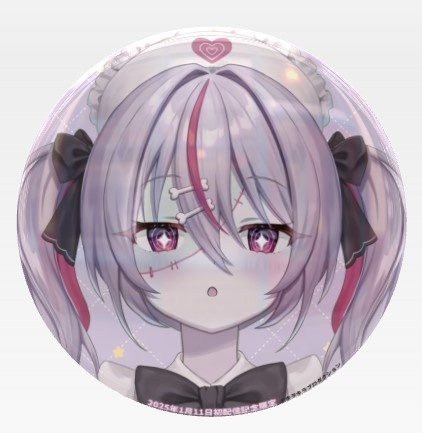 初配信記念🌟限定受注生産『ほねほね🦴がぶり』オリジナル缶バッジ②
