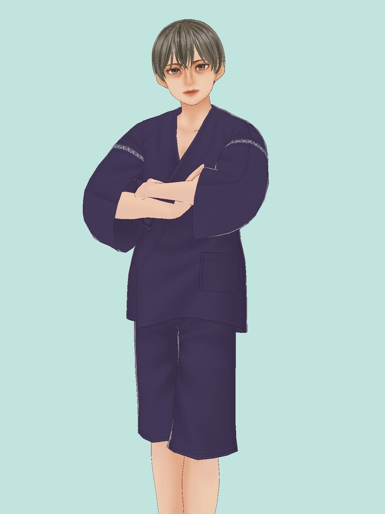 NATU 3Dモデル VRM形式 vroid