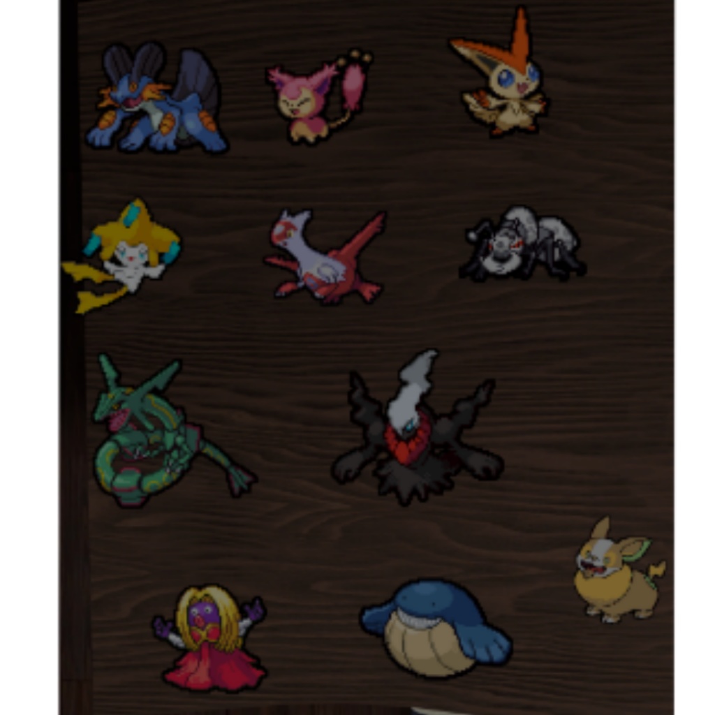 ポケモンドットの3Dモデル