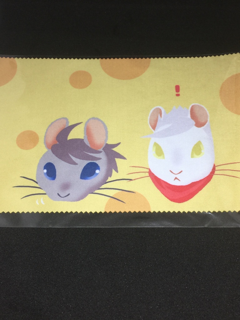 チーズをどうすればいい眼鏡拭き
