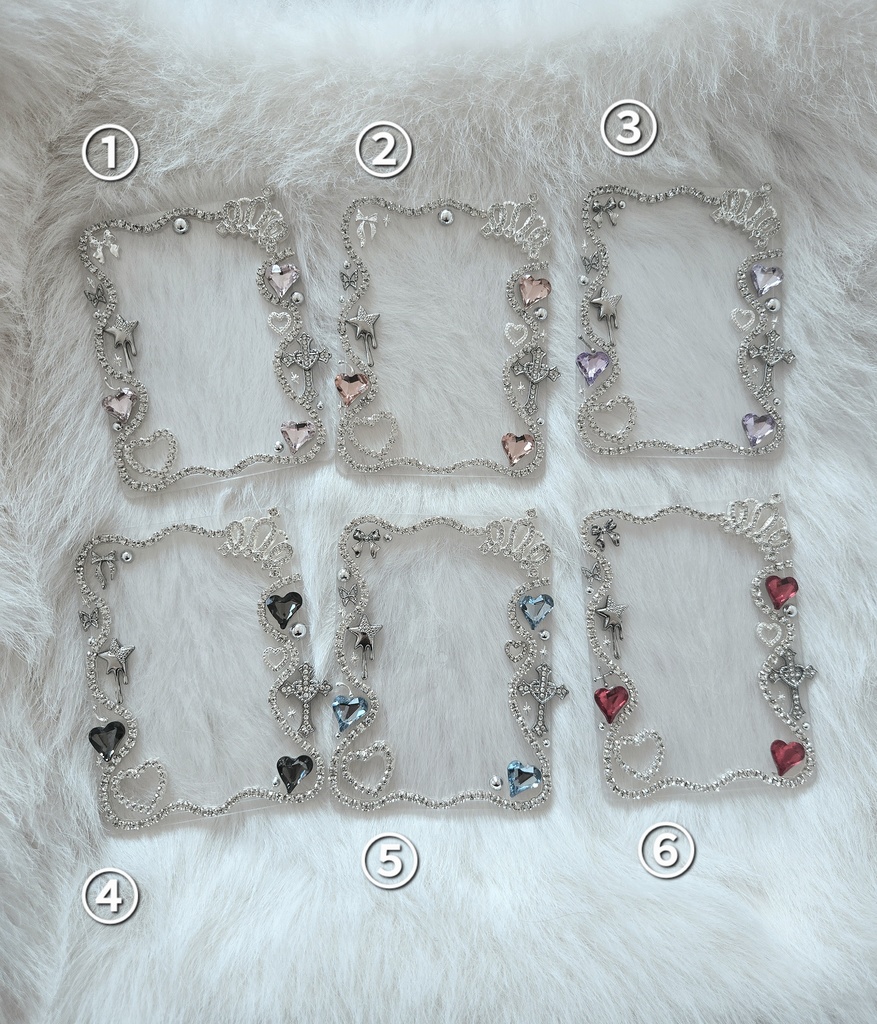 deco card case♡B8size