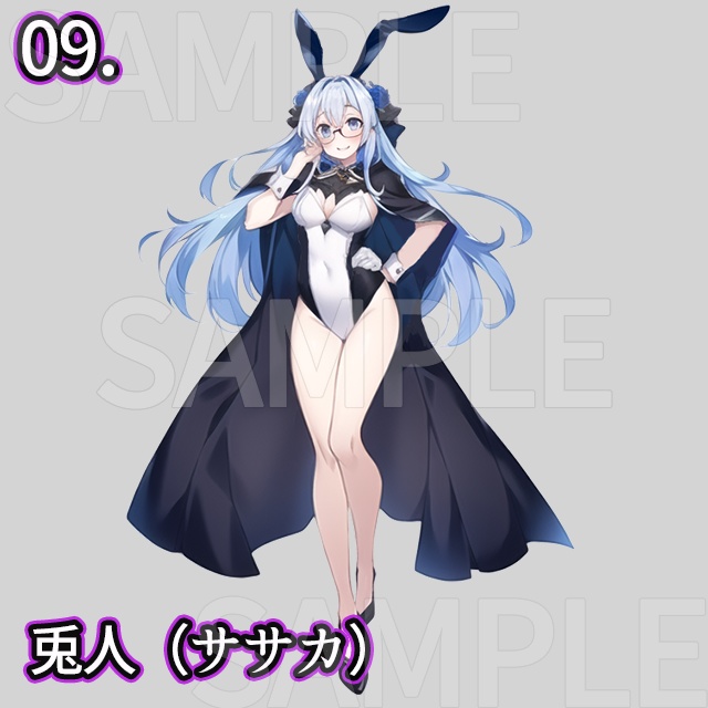 【無料/投げ銭】-立ち絵素材- 異種族の冒険者達/GM日和!