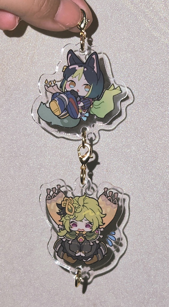 つながるアクキー