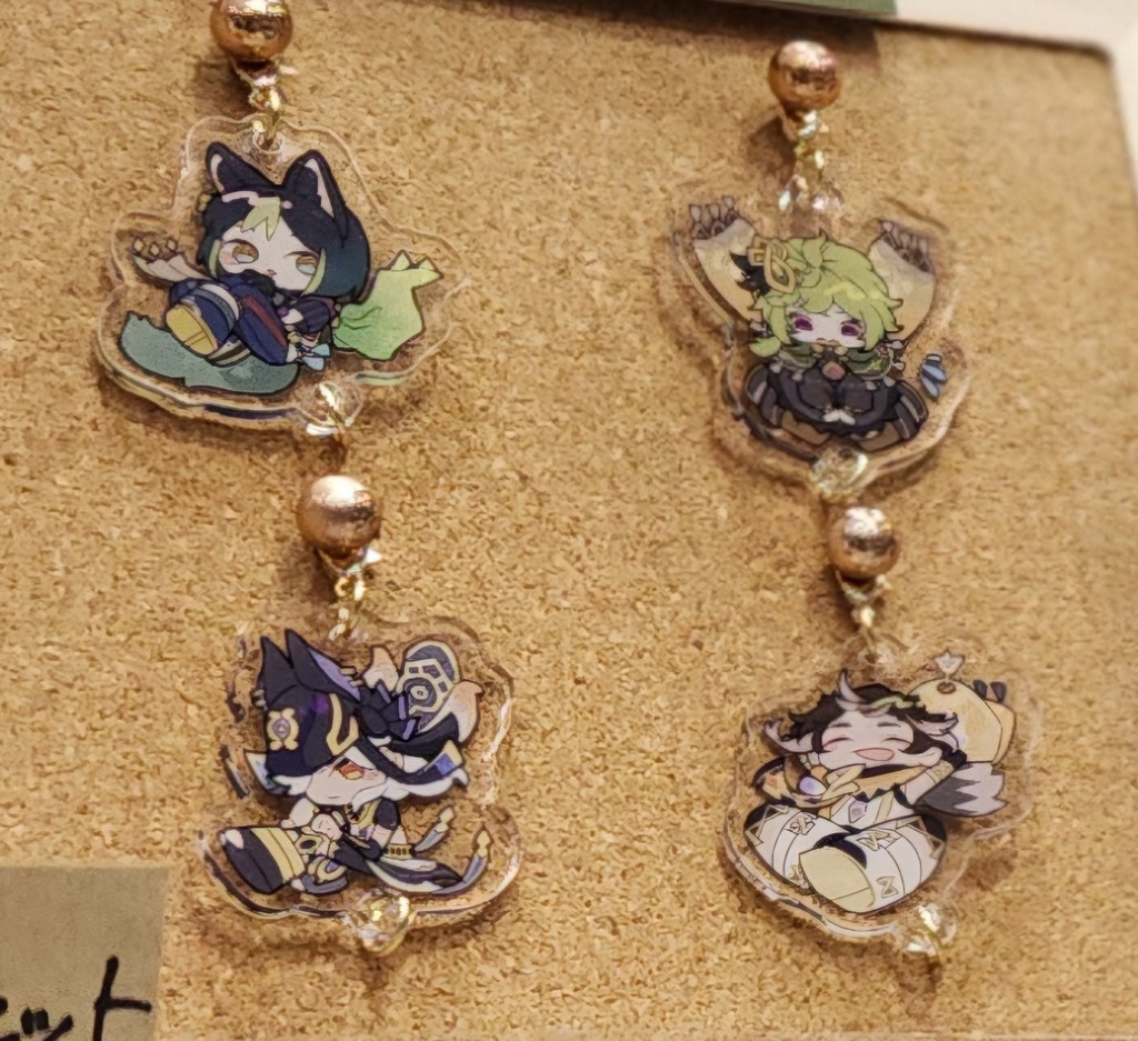 つながるアクキー