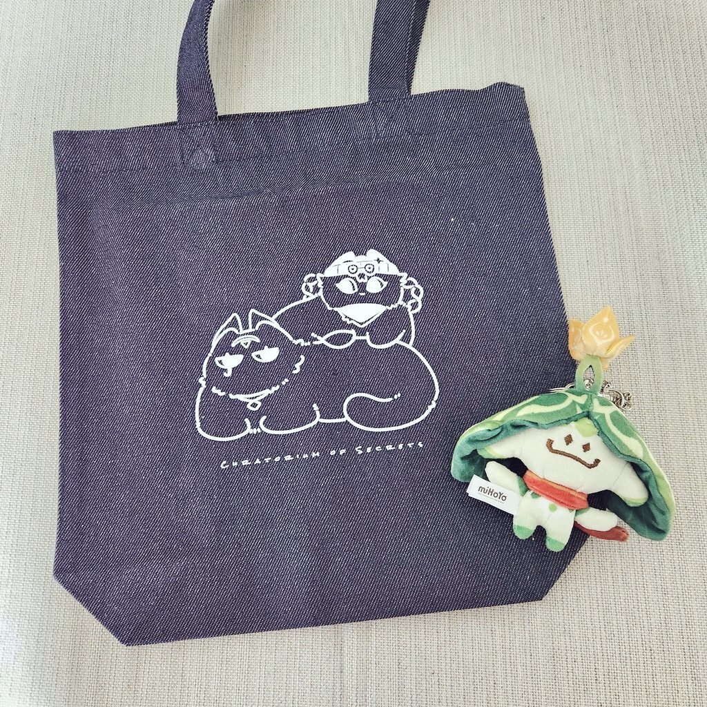 A4デニムトートバッグ