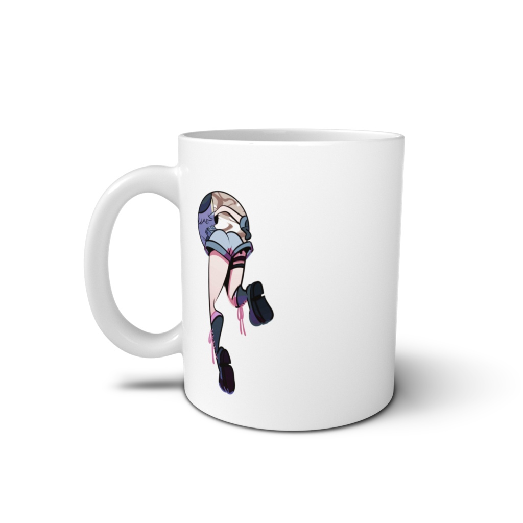 描きおろしマグカップ とびだしメルパルメチャン