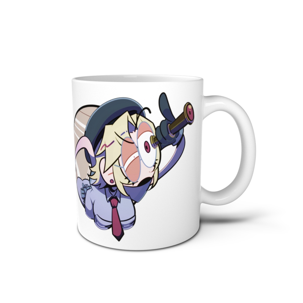 描きおろしマグカップ とびだしメルパルメチャン