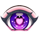 ハート目アイコン9個セット