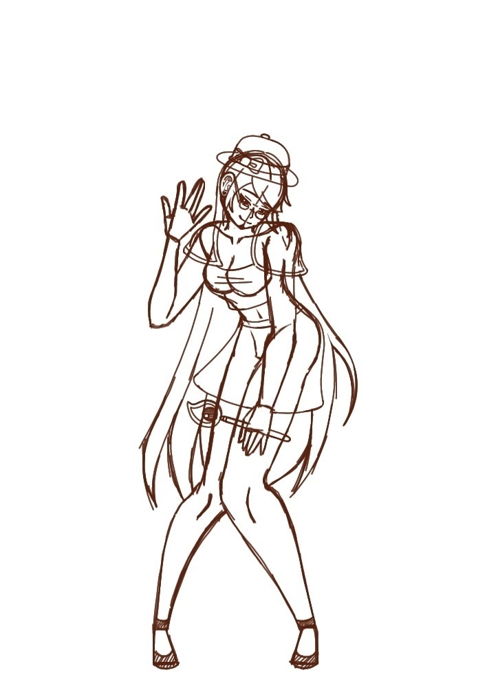 キャラ創作アイデア案7枚セット1