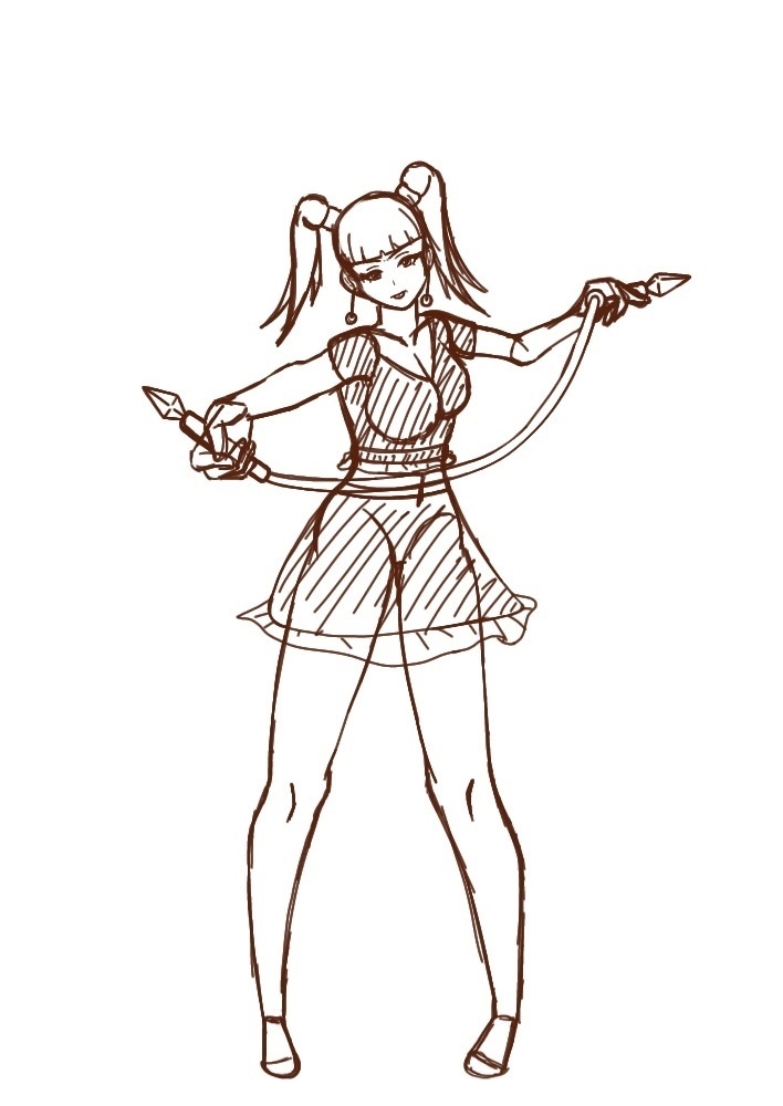 キャラ創作アイデア案7枚セット1